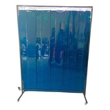 Cortina Pvc Verde 5 Tiras 2 50comprimento Frete Incluso