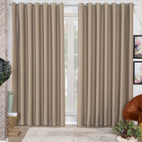 Cortina Sala 3 Metros Blackout De Tecido Blecaute 3 00x2 70