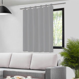 Cortina Sala Janela Blackout Pelicula Para Bastão 140x140cm