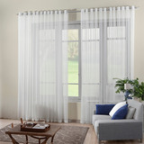 Cortina Voil Transparente Para Sala Ou Quarto 2 80 X 1 70