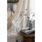 Cortinas Boho Mvmva Para Quarto Cortinas Boêmias De Renda
