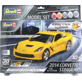 Corvette Stingray 2014 1 25 Easy click Revell 67449
