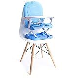 Cosco Kids Cadeira De Refeição Portátil Pop Azul