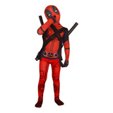 Cosplay De Halloween Modelo Infantil Deadpool Cimitarra