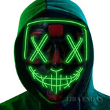 Cosplay De Halloween Rimel Led Neon Festa Balada Rave
