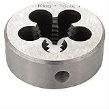 Cossinete Aço Rápido Hss Unc 1 8 Externo 55mm Kingtools