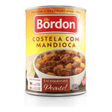 Costela Com Mandioca Pronta P Servir Bordon Lata