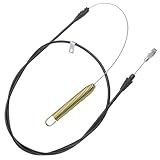 COSVMUF O Cabo De Controle GY21106 PTO Substitui O Cabo PTO De Deck De 106-7 Cm GY20156- Serve Para L100- L107- L108- L110- L111- L118- LA105- LA115- LA125- LA135- X100- X122 0 Tratores De Gramado