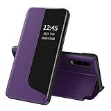 COTDINFOR Capa Para Huawei P30 Pro Capa Protetora à Prova De Choque à Prova De Choque Para Huawei P30 Pro Capa Protetora Transparente De Couro PU Com Suporte Capa Protetora à Prova De Choque Para
