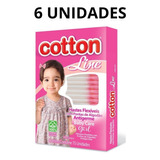 Cotonete Cotton Hastes Flexíveis 6 Caixas