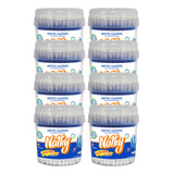 Cotonete Hastes Flexíveis Nathy 150 Unidades Kit 8 Potes