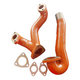 Cotovelo Coletor De Escape Com Junta Trator Massey 50x 55x
