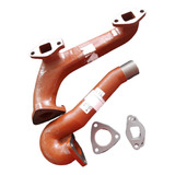 Cotovelo Coletor De Escape Com Junta Trator Massey 65x