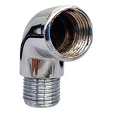 Cotovelo Curva Joelho 90 Macho X Fêmea 3 4 Metal Cromado