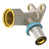 Cotovelo Fêmea Flange Água 26mmx3 4 Lbp Prensar Emmeti