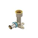 Cotovelo Fêmea Longo Flange Água 16Mmx1 2 Lbp Prensar Emmeti