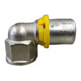 Cotovelo Fêmea P Gás 1 2 X 20mm Prensar Emmeti Sf28125042