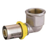 Cotovelo Femea P gas 1x26 Prensar Emmeti