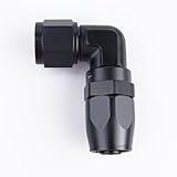 Cotovelo Forjado 90 Deg Fêmea- 8AN- Black