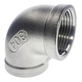 Cotovelo Inox 304 90g 150 Dn 1 2 Bsp