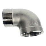 Cotovelo Inox 304 90g 150 Dn 2 Macho E Femea Bsp