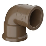 Cotovelo Joelho 3 4 Tigre 90 Soldável 25mm Marrom 50 Peças