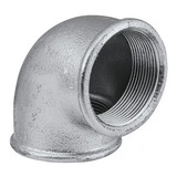 Cotovelo Joelho 90 De 1 Polegada Rosca Bsp Galvanizado