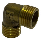Cotovelo Joelho 90 Emenda Latão Rosca Macho 1 2x1 2 Bsp