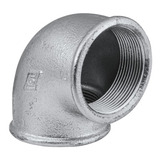 Cotovelo Joelho Galvanizado 3 Polegadas 90 Graus Rosca Bsp