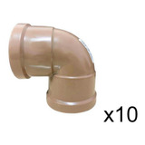 Cotovelo Joelho Soldável 90 Fortlev 50mm 10pçs