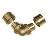 Cotovelo Pex Água 16x16mm Kit C 10 Unid Emmeti
