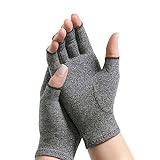 Cotton Half Finger Arthritis Comprion Gloves Recovery Health Care Carpal Tunnel Wrist Support No Glue Dispensing S Double Pa