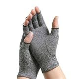 Cotton Half Finger Arthritis Comprion Gloves Recovery Health Care Carpal Tunnel Wrist Support No Glue Dispensing S Pack