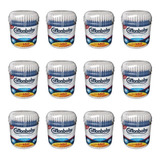 Cottonbaby Azul Hastes Flexíveis Pote C 150 kit C 12 