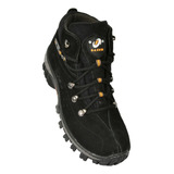 Coturno Adventure Bota Em Couro Legitimo Palmilha Em Gel