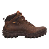 Coturno Bota Adventure Zebu 65030 Trilha Masculino Couro