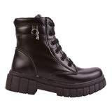 Coturno Bota Infantil Feminina Botinha Cano Curto Menina