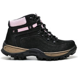 Coturno Premier Adventure Feminino Couro Nobuck Legitimo