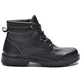 Coturno Preto Adventure De Couro -35-