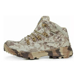 Coturno Rip Stop Digital Desert Bota Tática Airsoft
