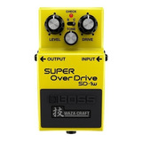 cover drive-cover drive Pedal Para Guitarra Boss Sd 1w Super Overdrive Waza Craft Cor Amarelo