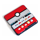 Cover Plate Nintendo New 3ds Xl Pokebola Proteção Case