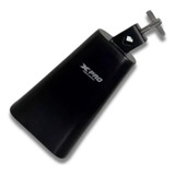 Cowbell 7 Metal Preto Grande Grave Profissional X pro