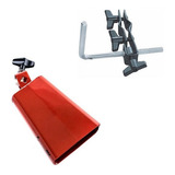 Cowbell Torelli Red Mambo 8 5   To058 Com Clamp Ta430