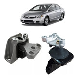 Coxim Suporte Motor Direito Câmbio Esquerdo New Civic 06 12