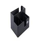 Coza Porta Guardanapos E Saches Casual Preto