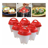Cozedor De Ovos De Silicone 6 Unidades Utensilios De Cozinha