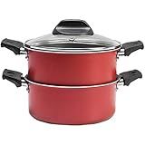 Cozi Vapor Com Tampa Brinox Especiarias 7102 150 Vermelho Cereja