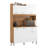 Cozinha Compacta 6 Portas Iris 91621 Amendola Branco Demobile