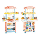 Cozinha Completa Infantil Diversos Acessórios Som Luz 83cm